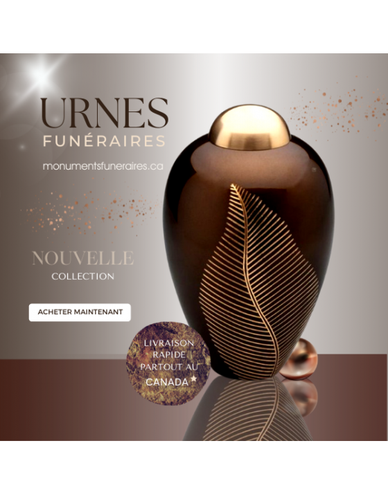 Feuille Élégante Bronze